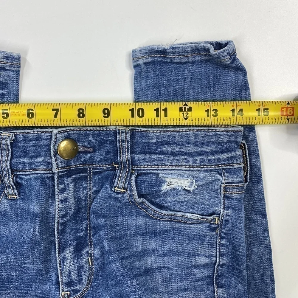 American Eagle Super Stretch X Hi-Rise Jegging Distressed Size 4